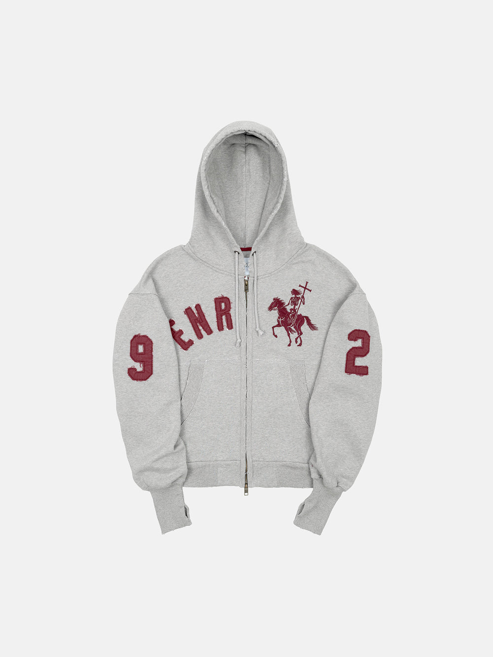 2010 ZIP HOODIE - GRAY
