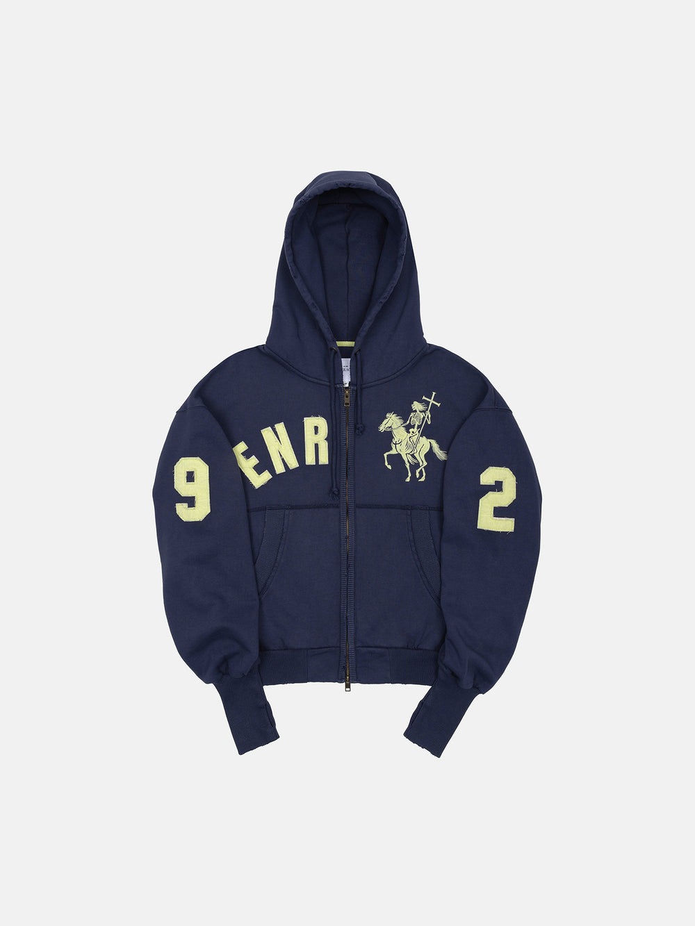 2010 ZIP HOODIE - NAVY