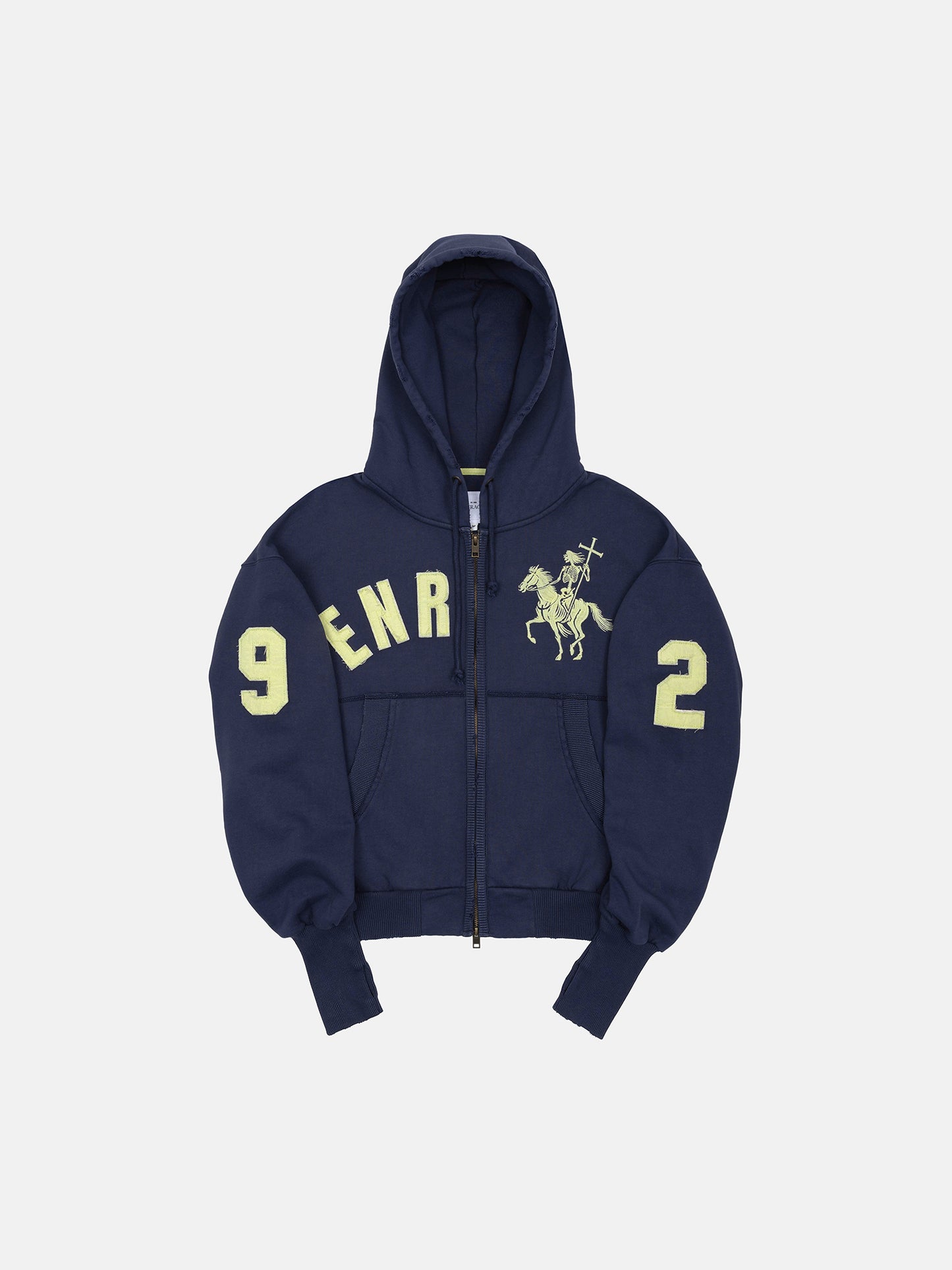 2010 ZIP HOODIE - NAVY