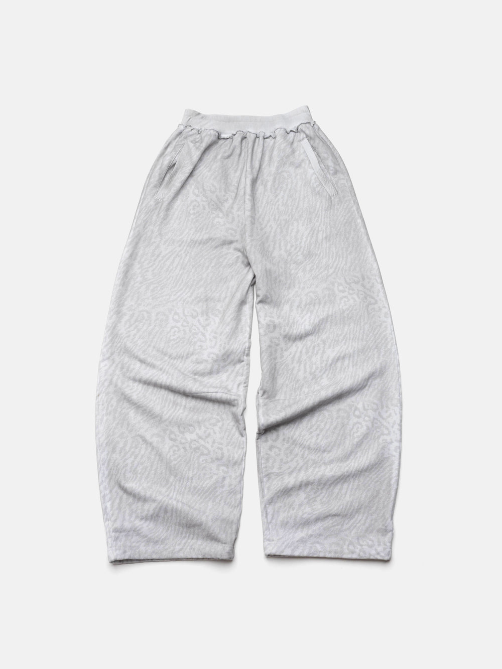 2010 SWEATPANTS - WHITE LEOPARD