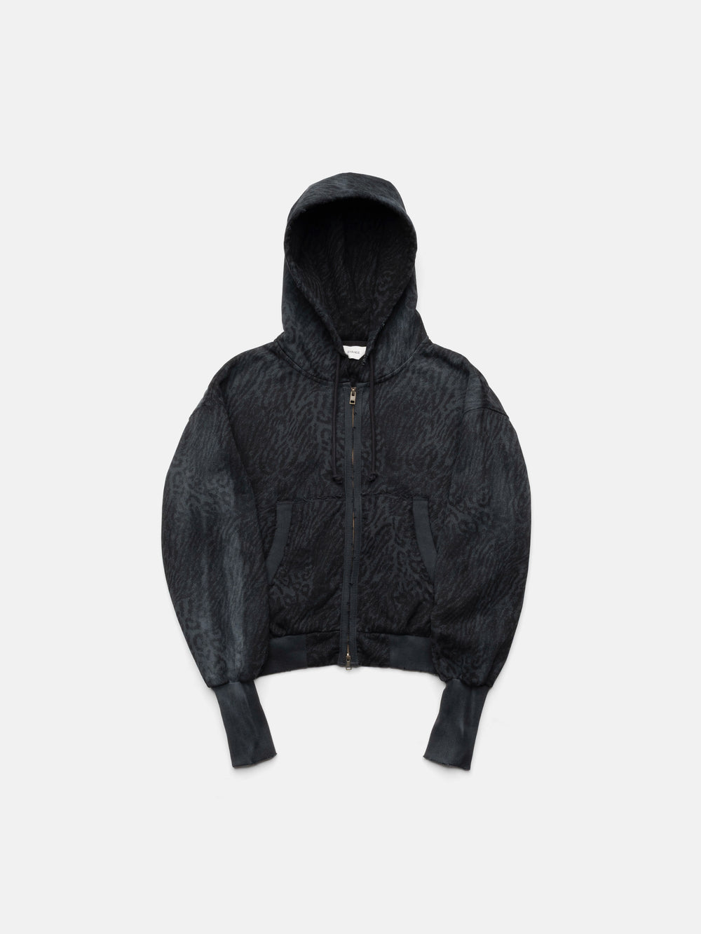 2010 ZIP HOODIE - BLACK LEOPARD