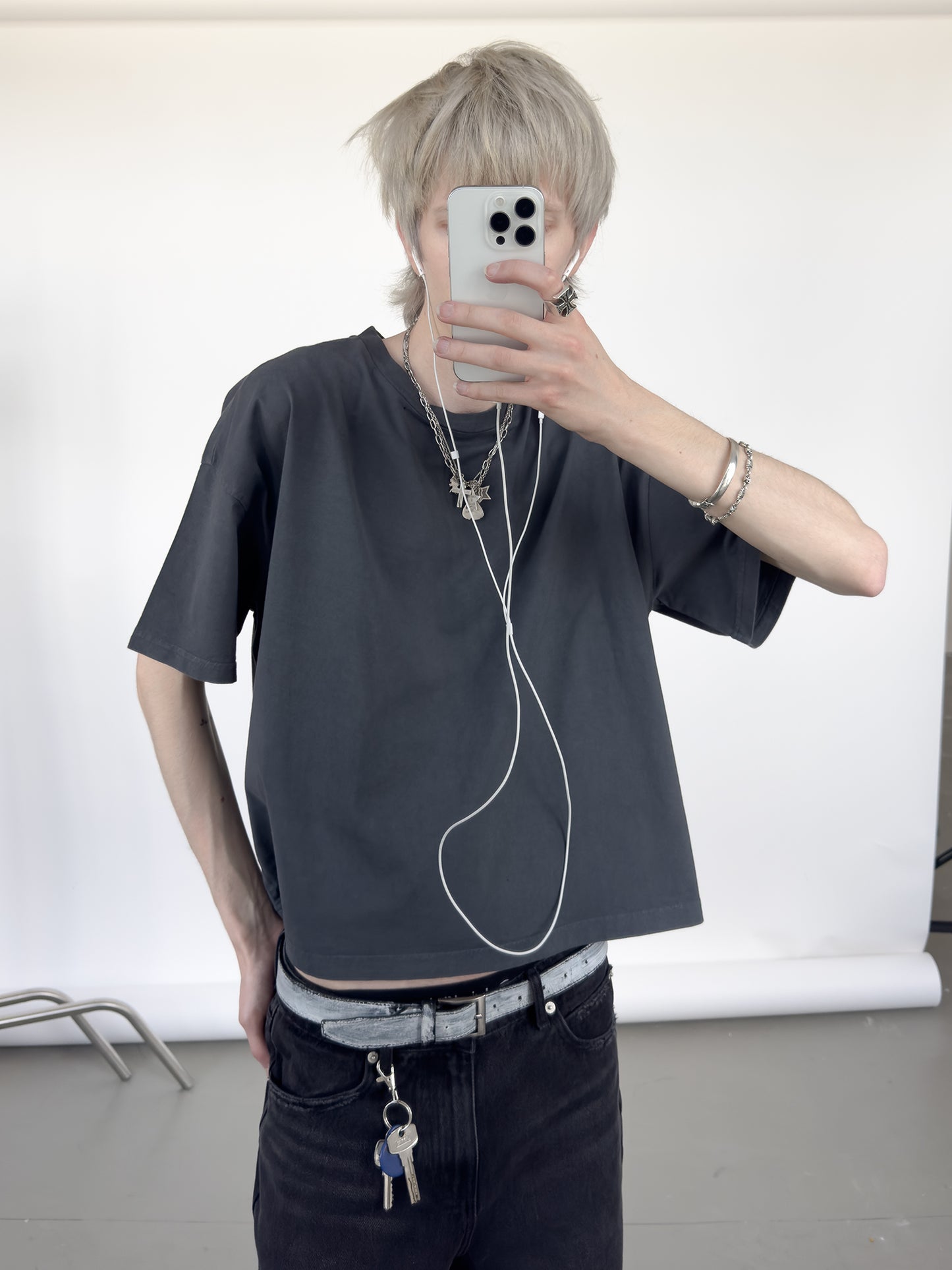 BAGGY TEE - VINTAGE BLACK