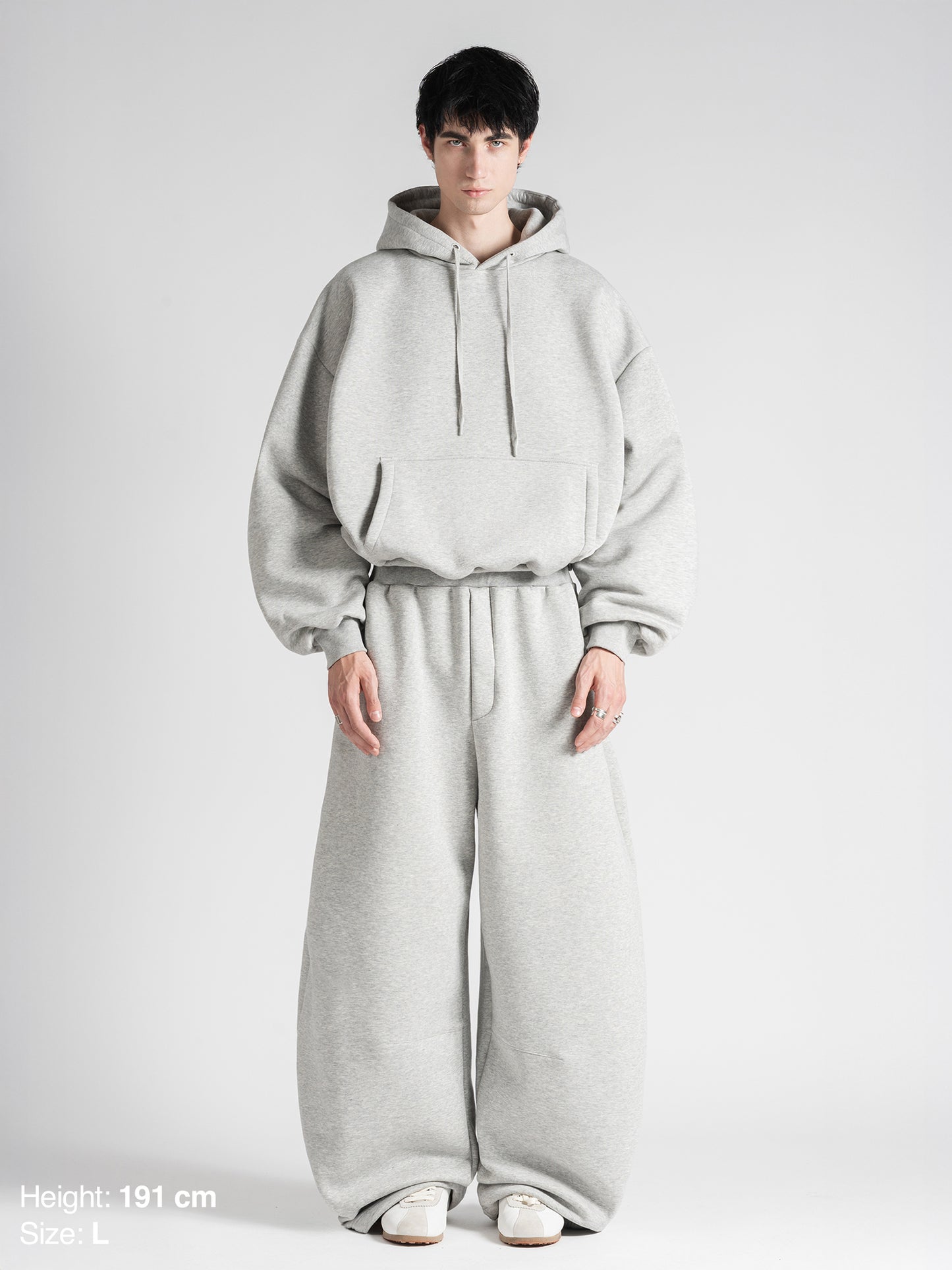 BUBBLE HOODIE - GRAY
