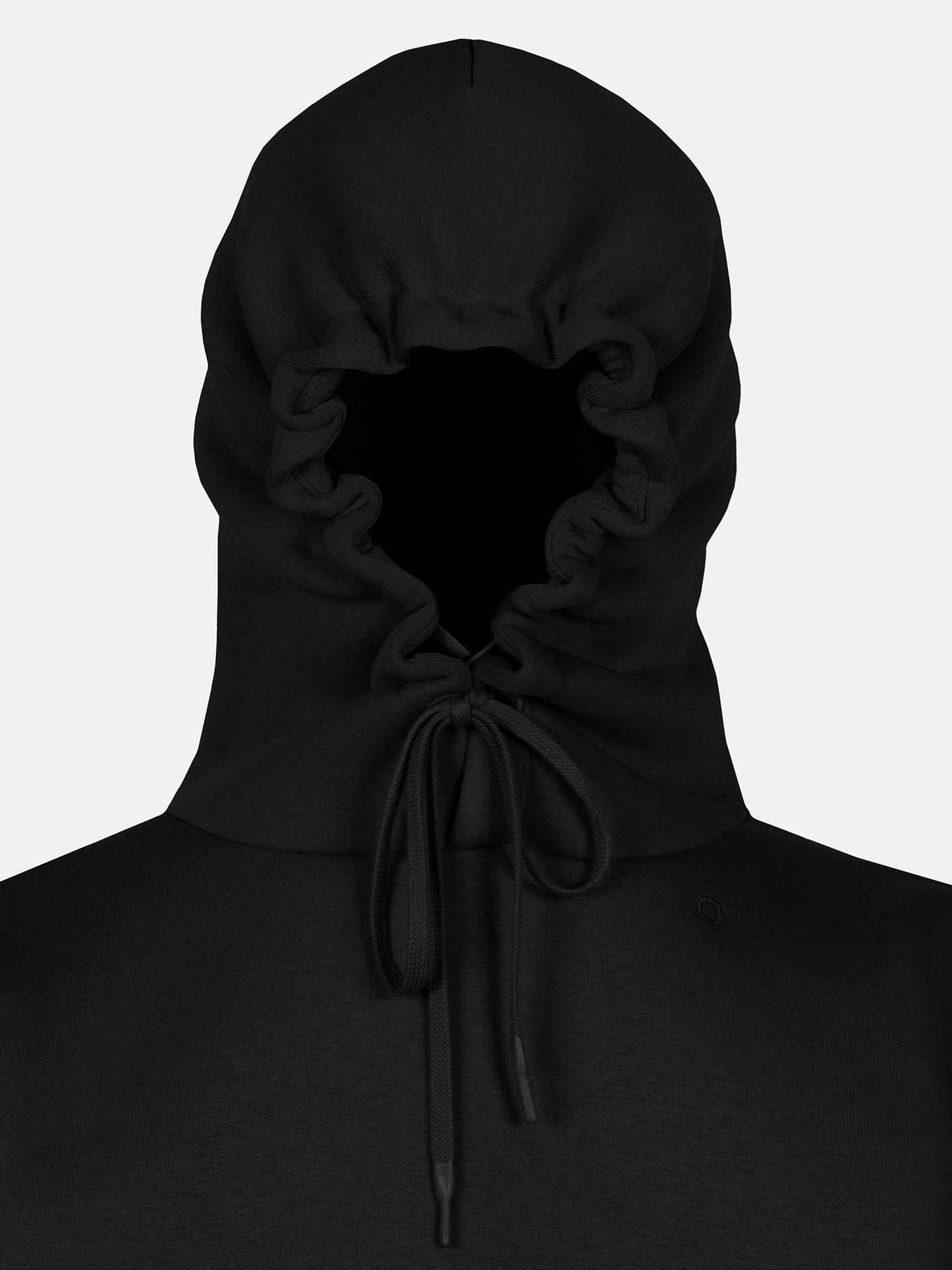 BUBBLE HOODIE - BLACK
