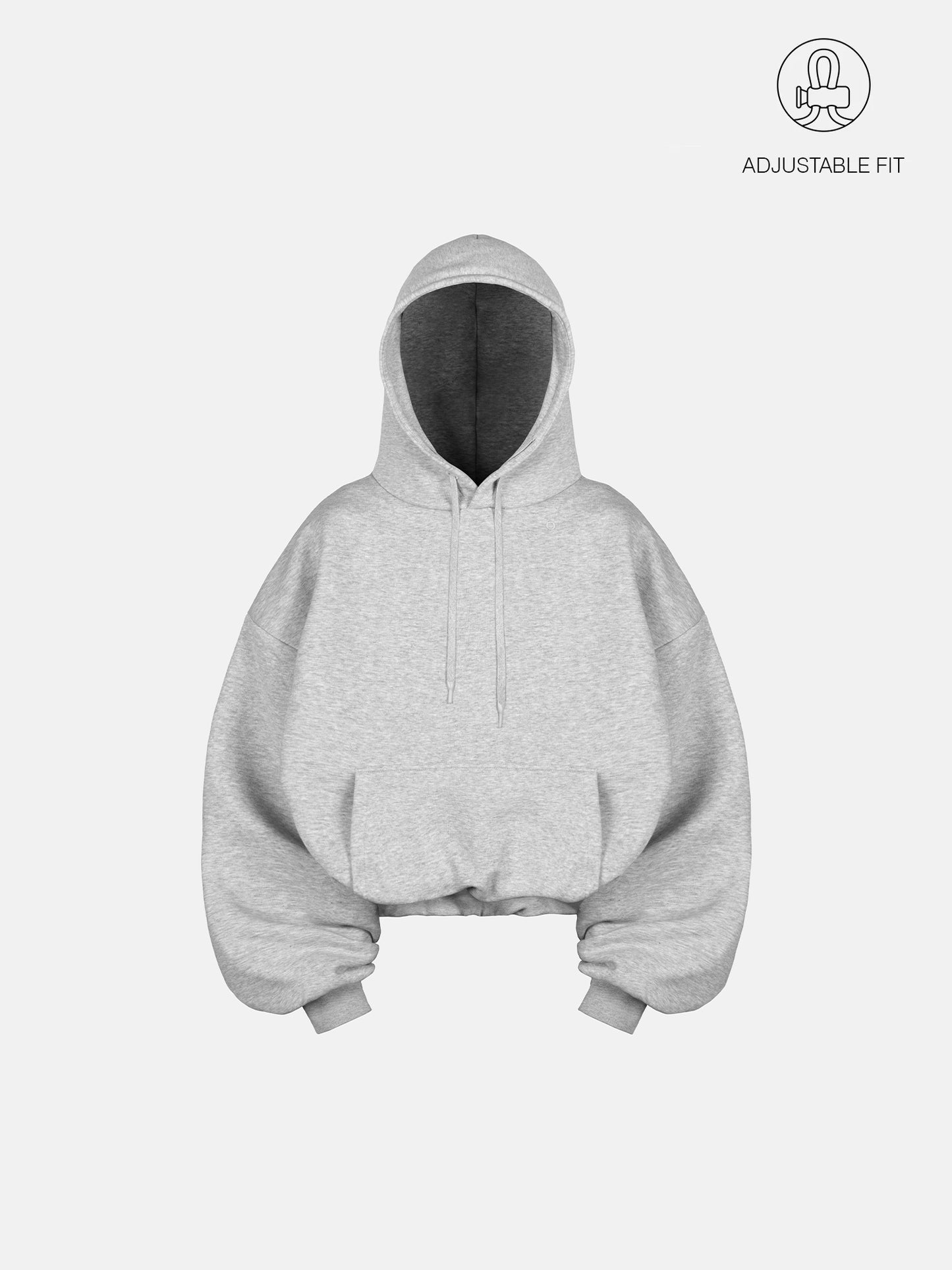 BUBBLE HOODIE - GRAY