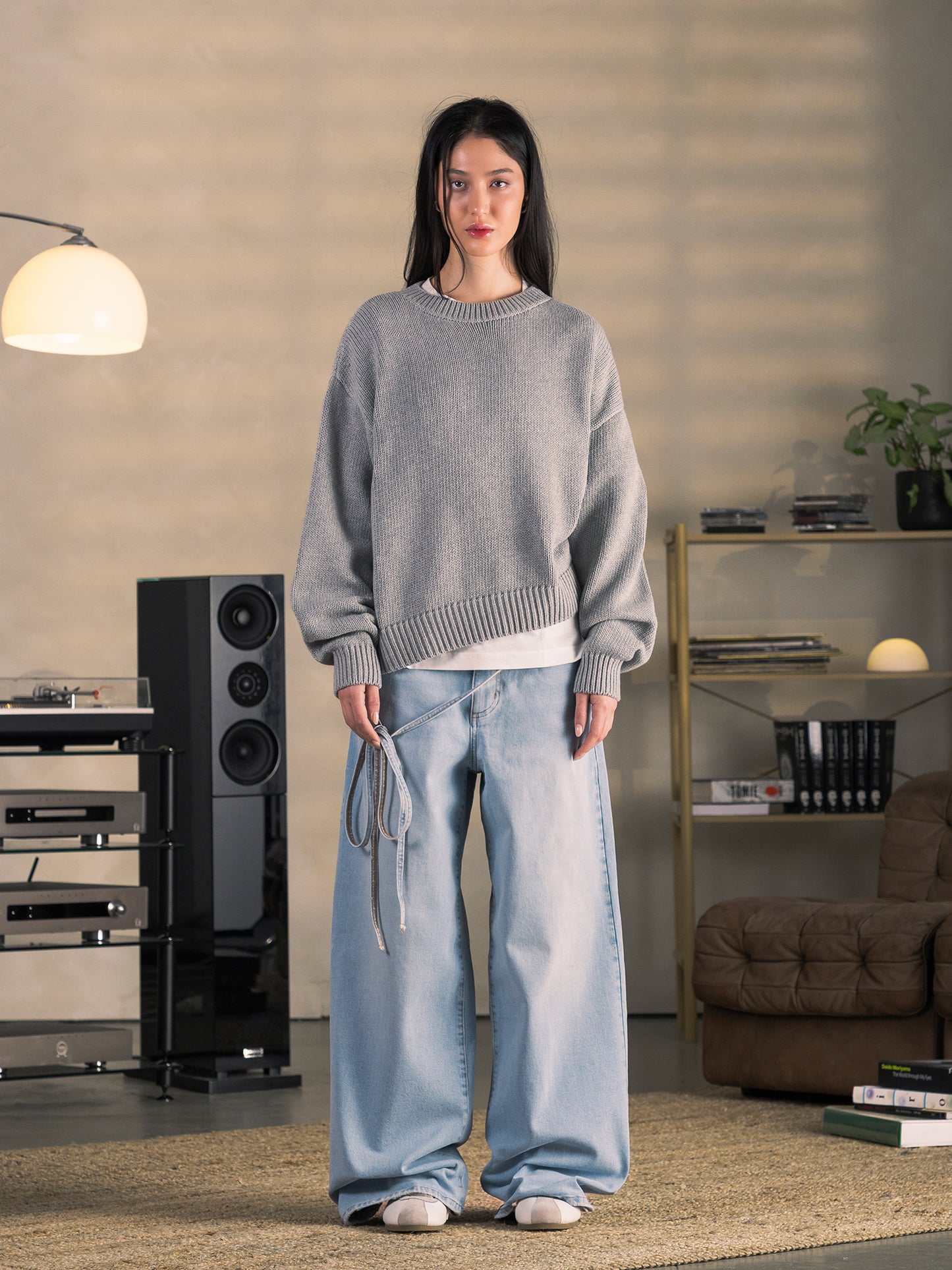 DIRTBAG SWEATER - GRAY