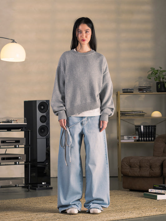 DIRTBAG SWEATER - GRAY