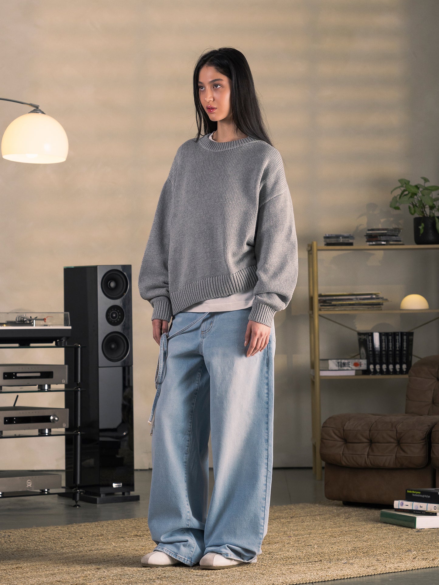 DIRTBAG SWEATER - GRAY