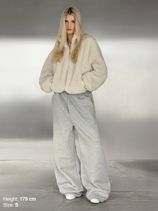 SHERPA FLEECE - ECRU