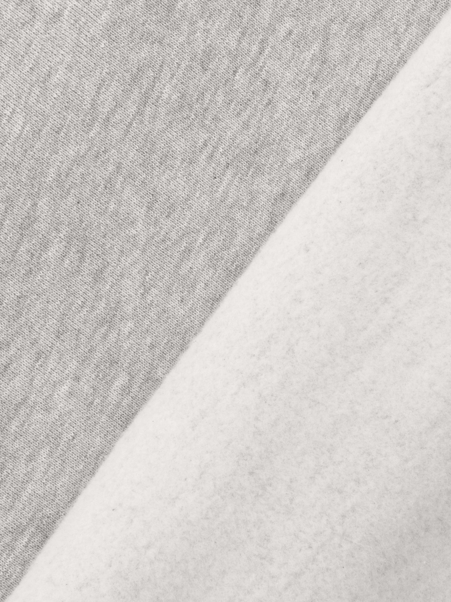 THE BLANC ZIP HOODIE - GRAU