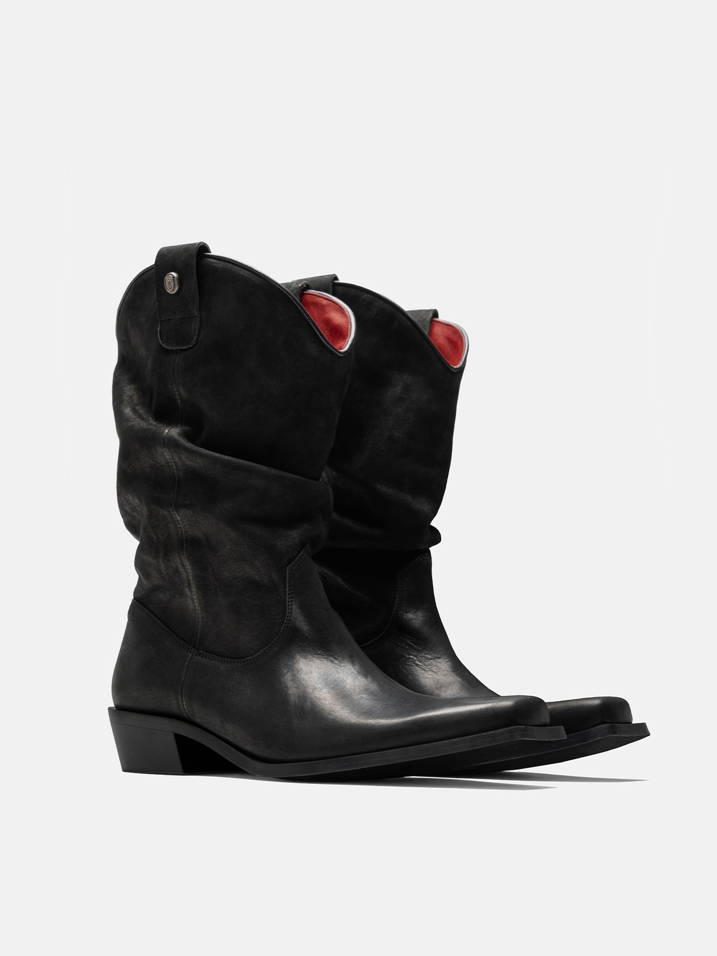COFFIN BOOTS - BLACK