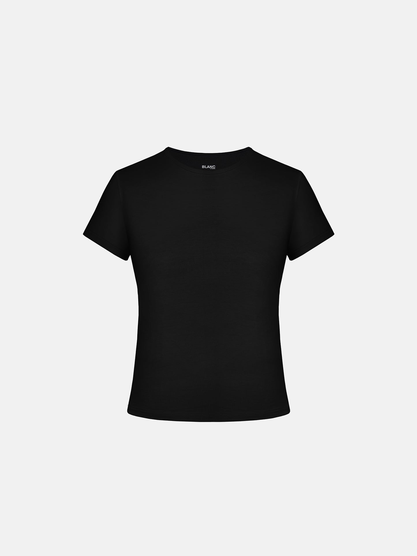 FITTED TEE MEN'S - BLACK