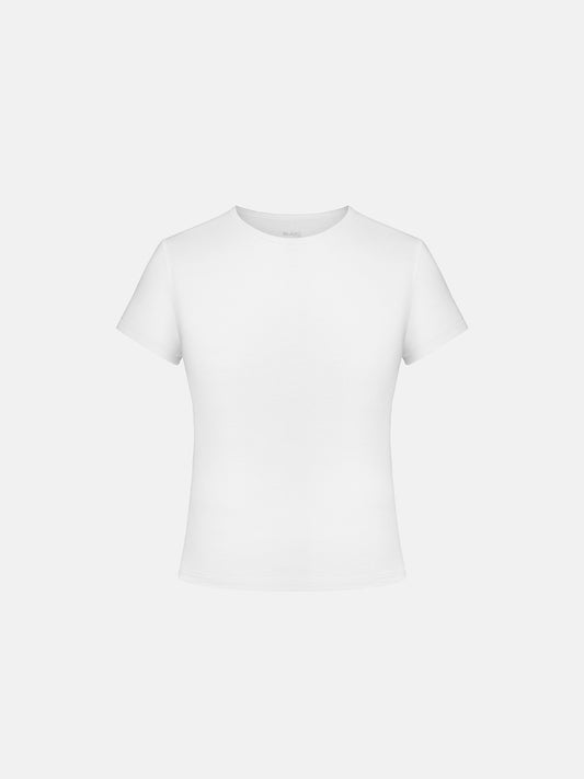 FITTED TEE MEN'S - WHITE