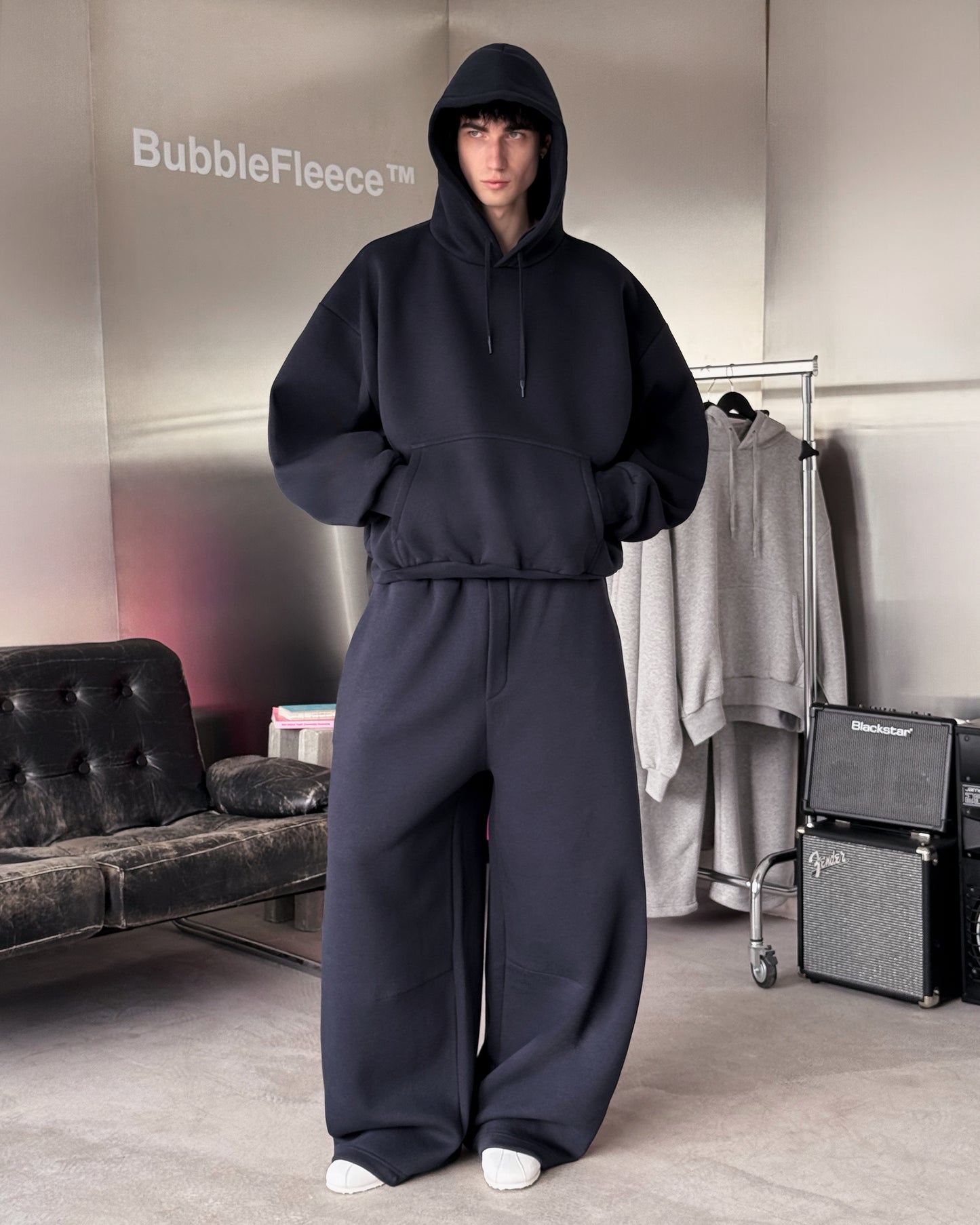 BUBBLE SWEATPANTS - NIGHT