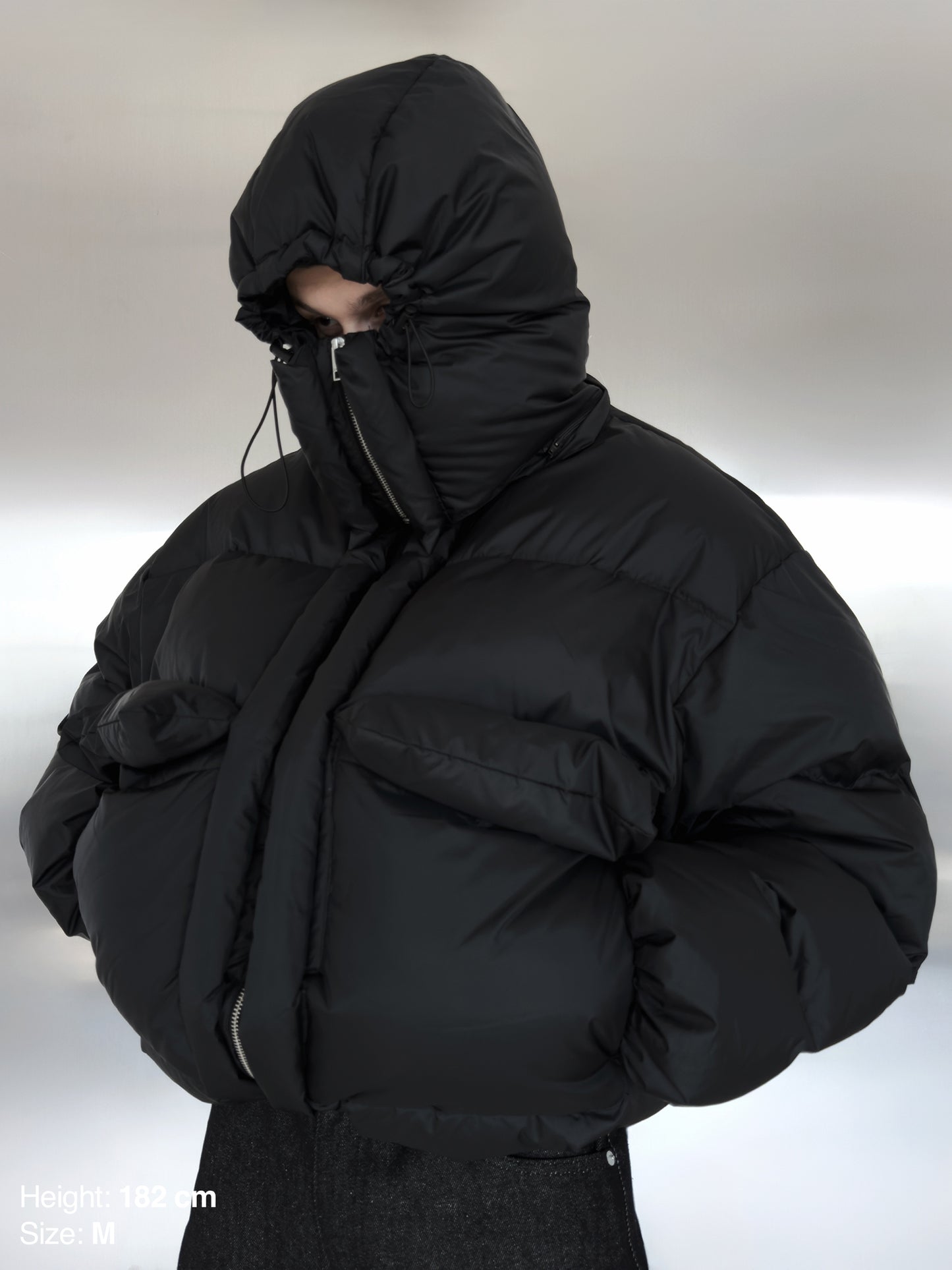 PUFFY JACKET - BLACK