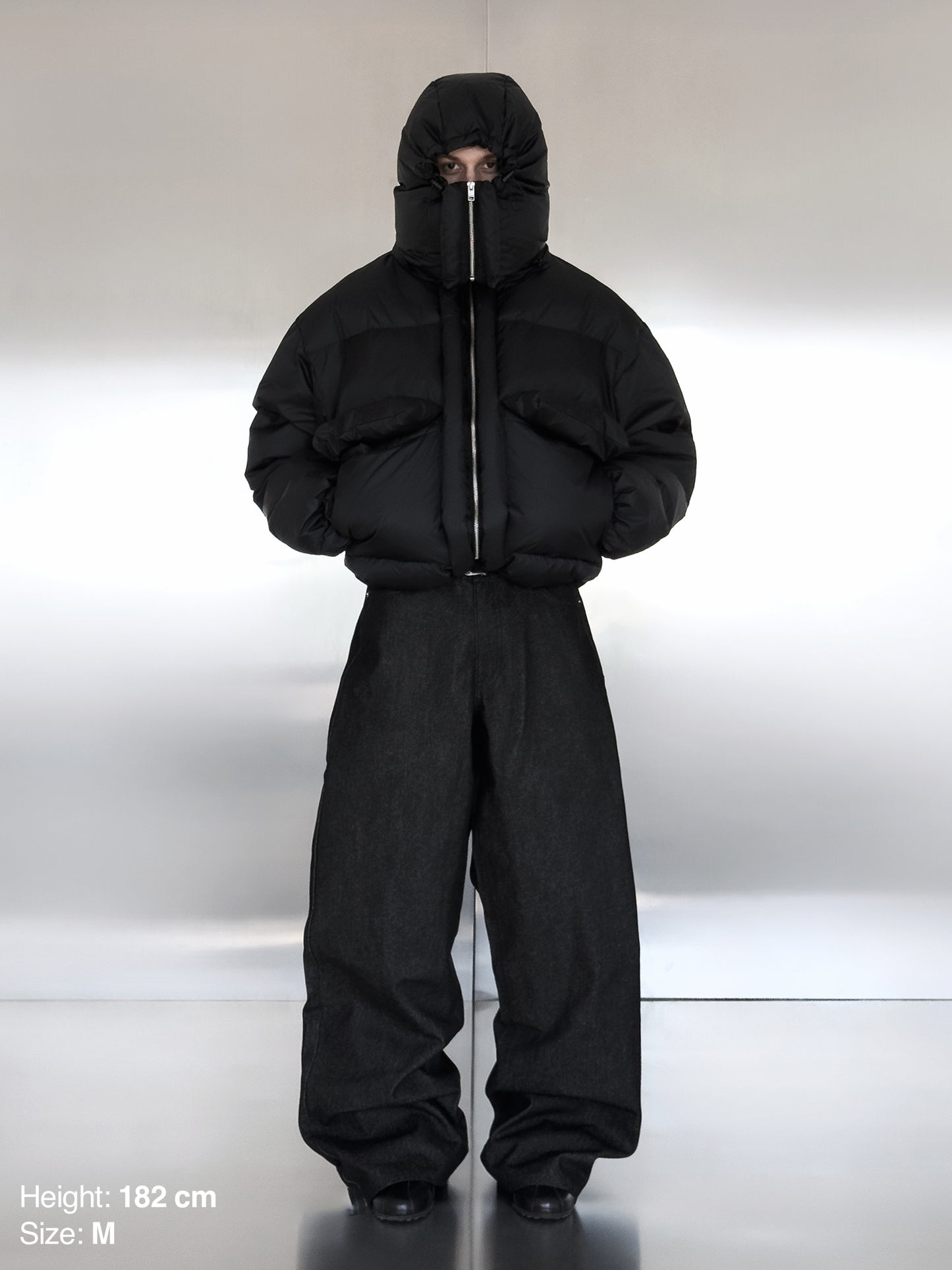 PUFFY JACKET - BLACK