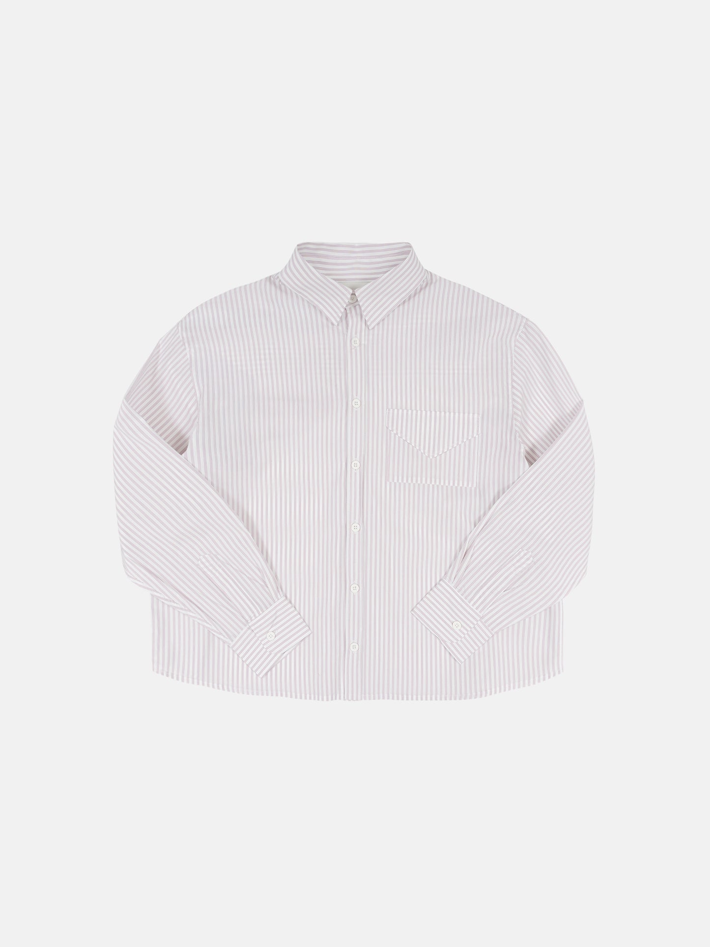 STREIFIGES LEDER SHIRT