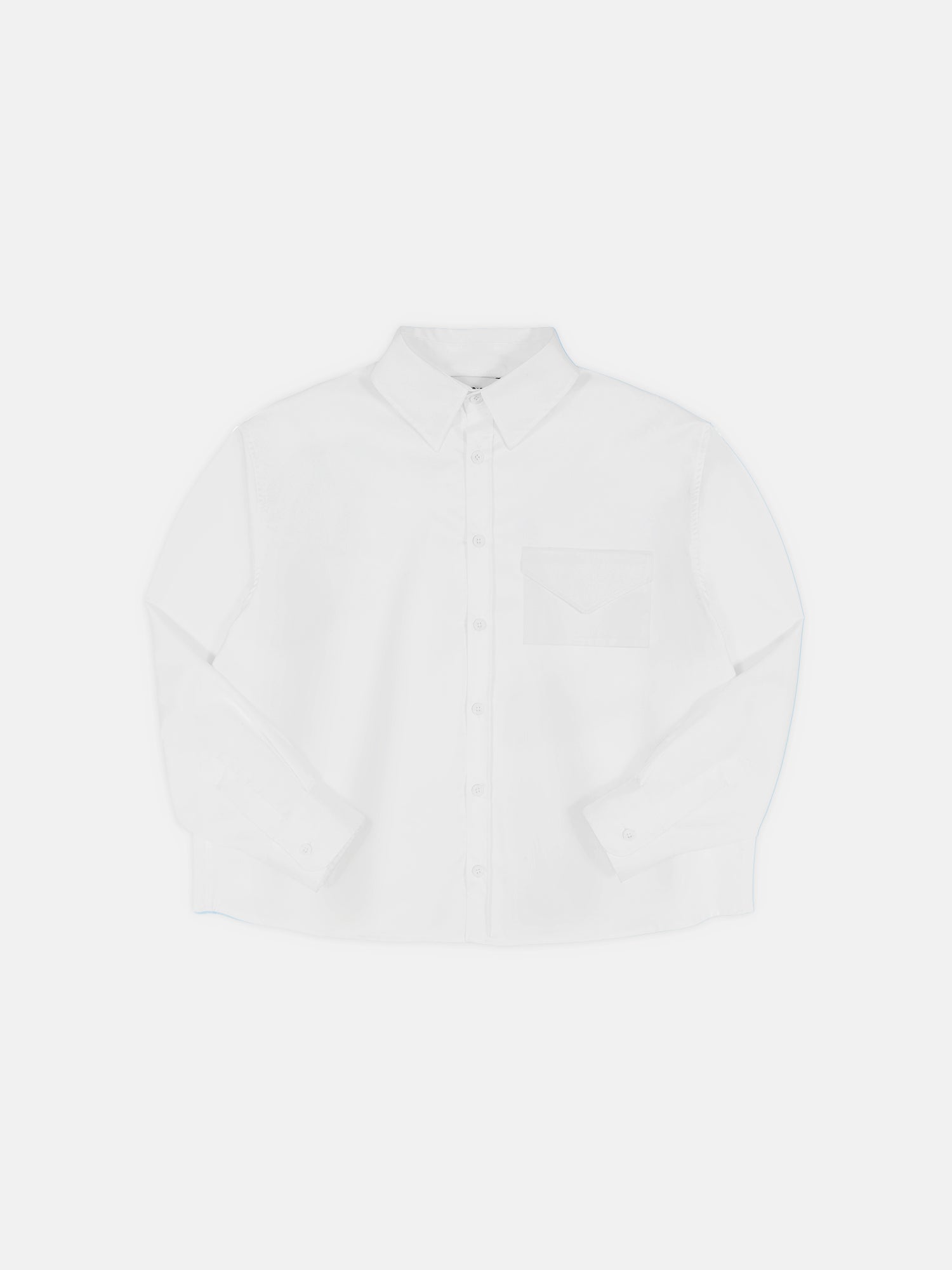 WHITE LETTER SHIRT