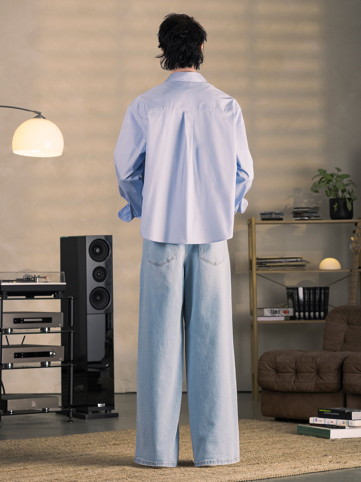 BLAU LETTER SHIRT