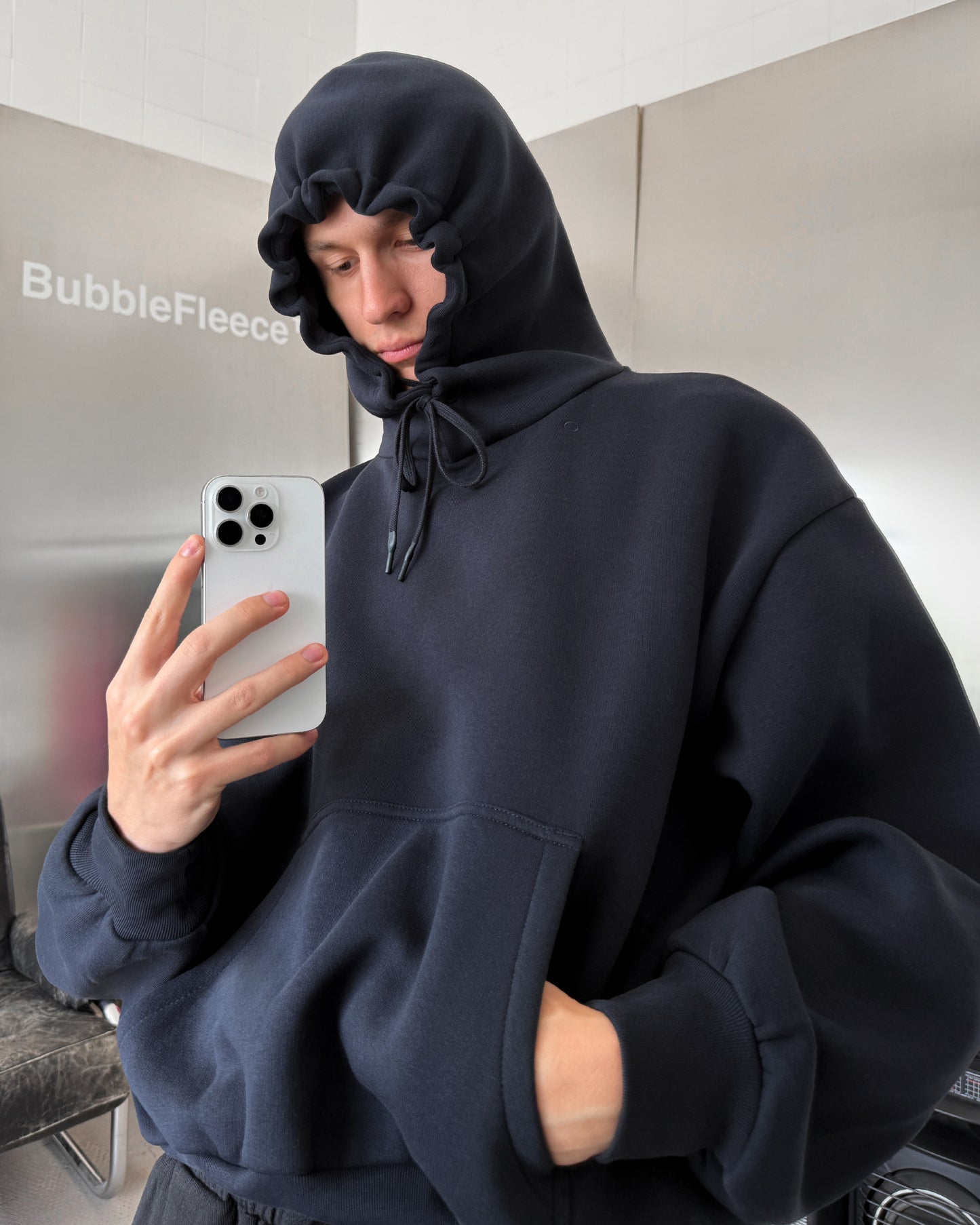 BUBBLE HOODIE - NIGHT