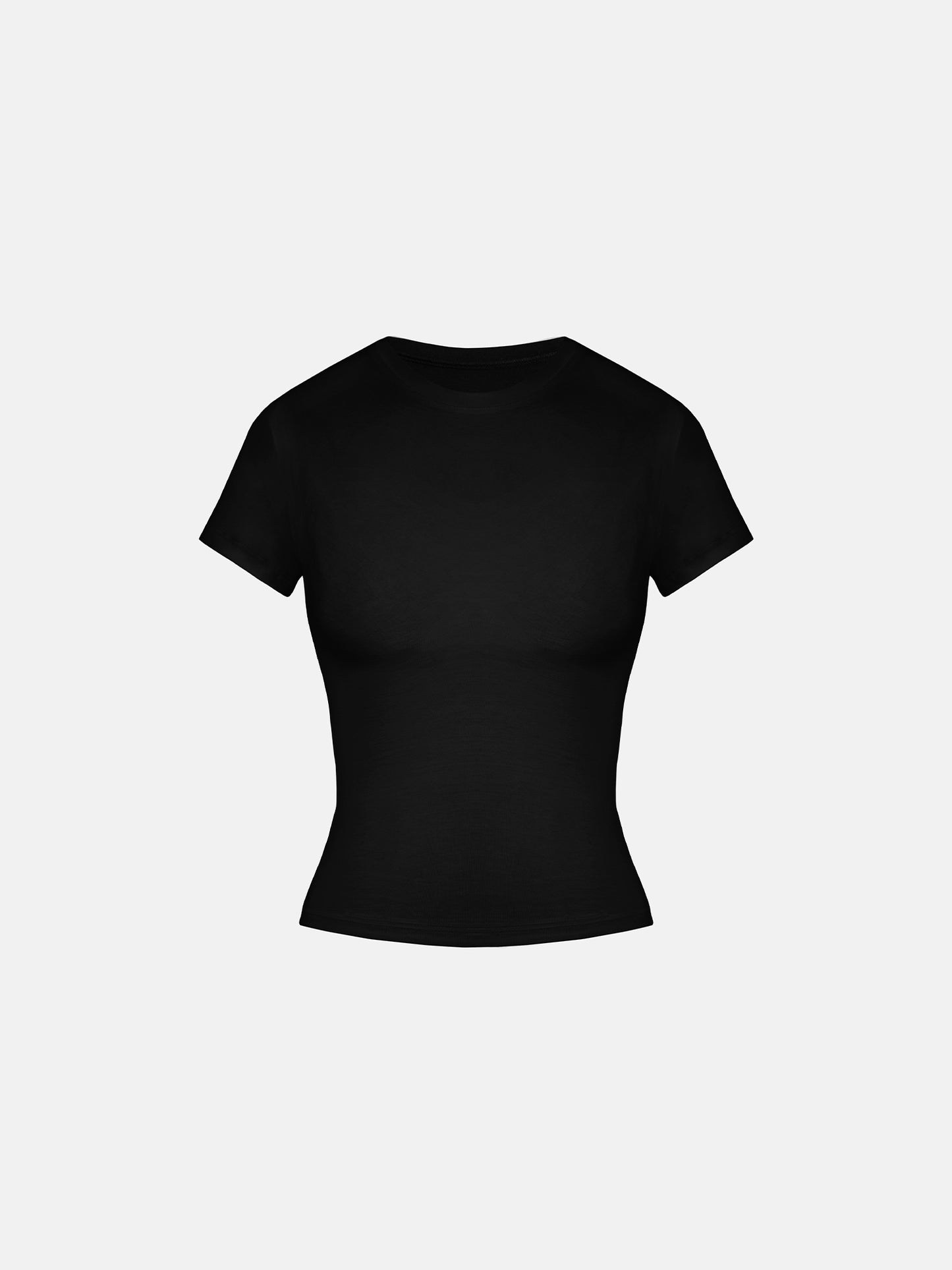 FITTED TEE WOMEN'S - BLACK
