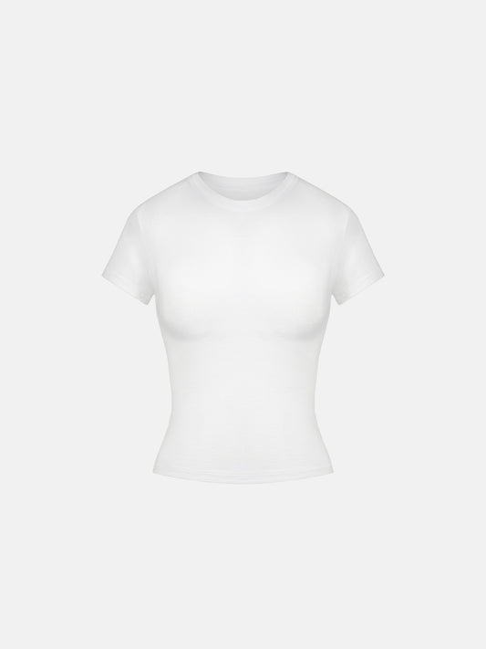 FITTED TEE WOMEN'S - WHITE