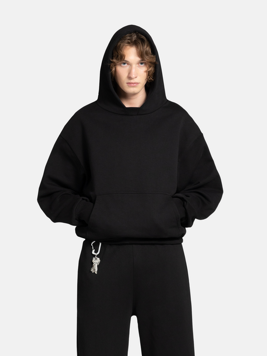 THE BLANC HOODIE - SCHWARZ