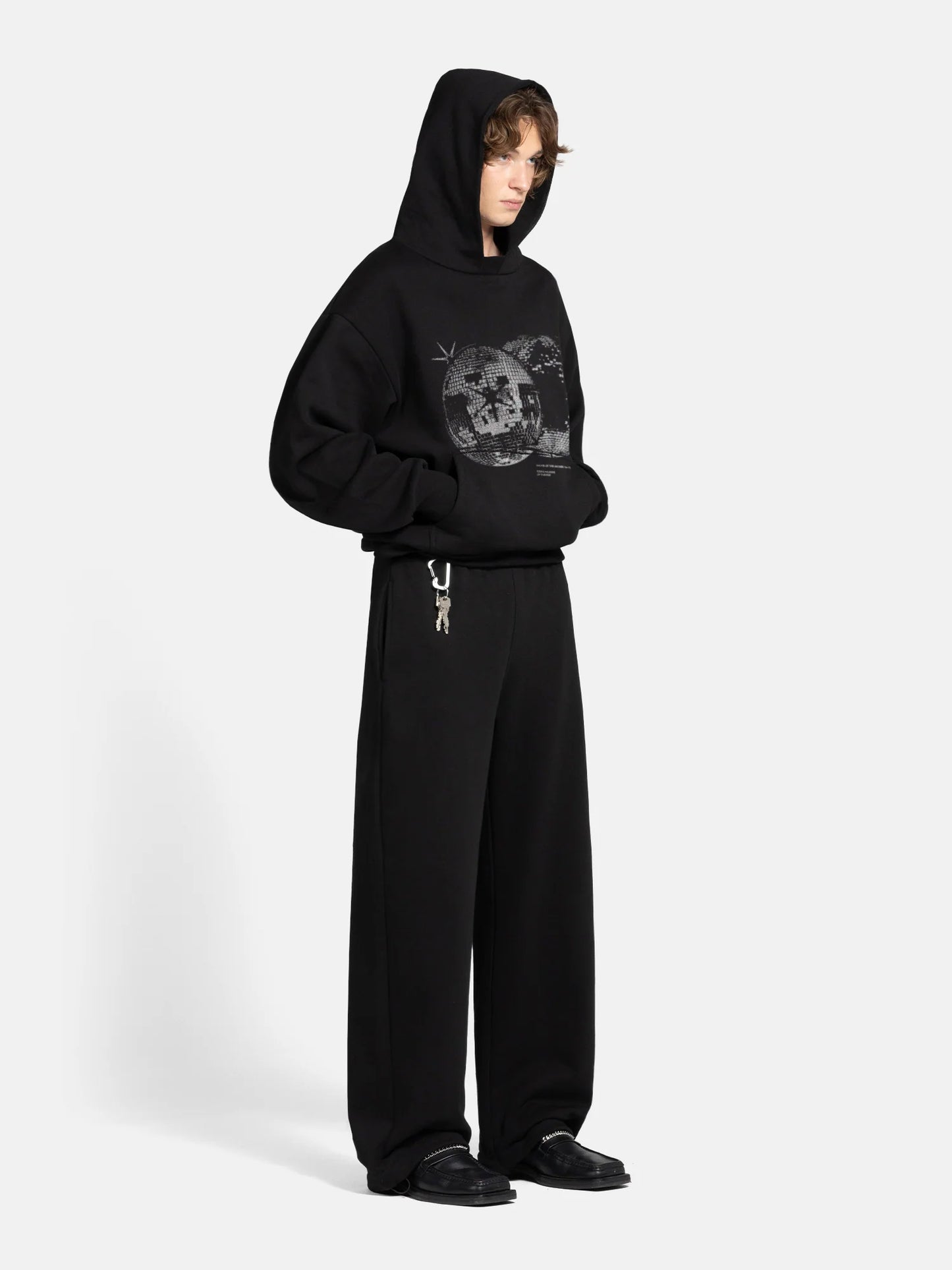 THE DISCO HOODIE - SCHWARZ