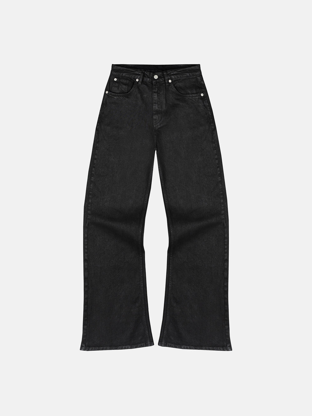 BOOTCUT JEANS - WAXED BLACK