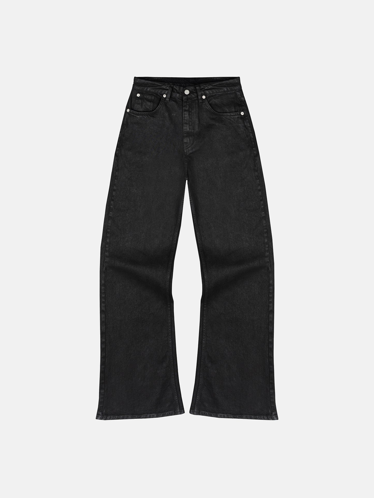 BOOTCUT JEANS - WAXED BLACK