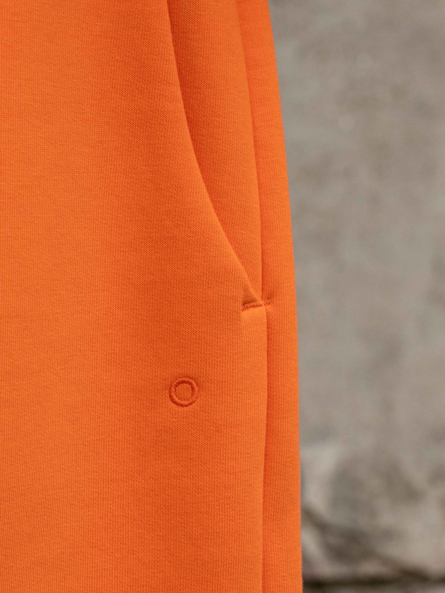BUBBLE SWEATPANTS - ORANGE