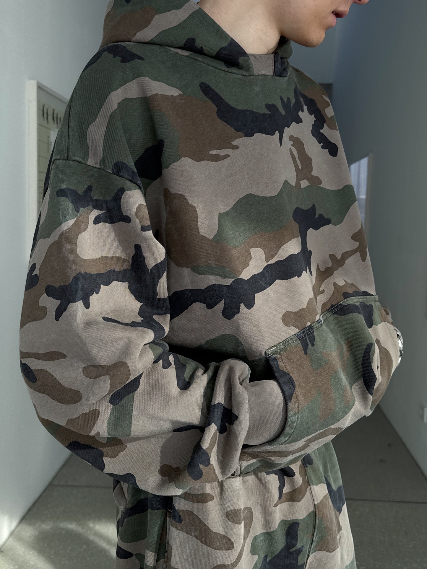 THE BLANC HOODIE - VINTAGE CAMO