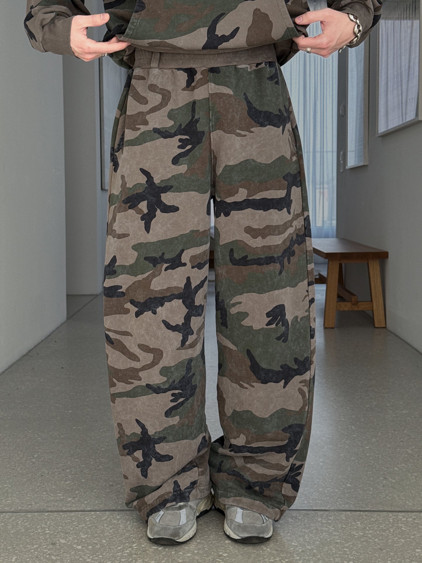 THE BLANC SWEATPANTS - VINTAGE CAMO