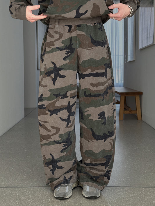 THE BLANC SWEATPANTS - VINTAGE CAMO