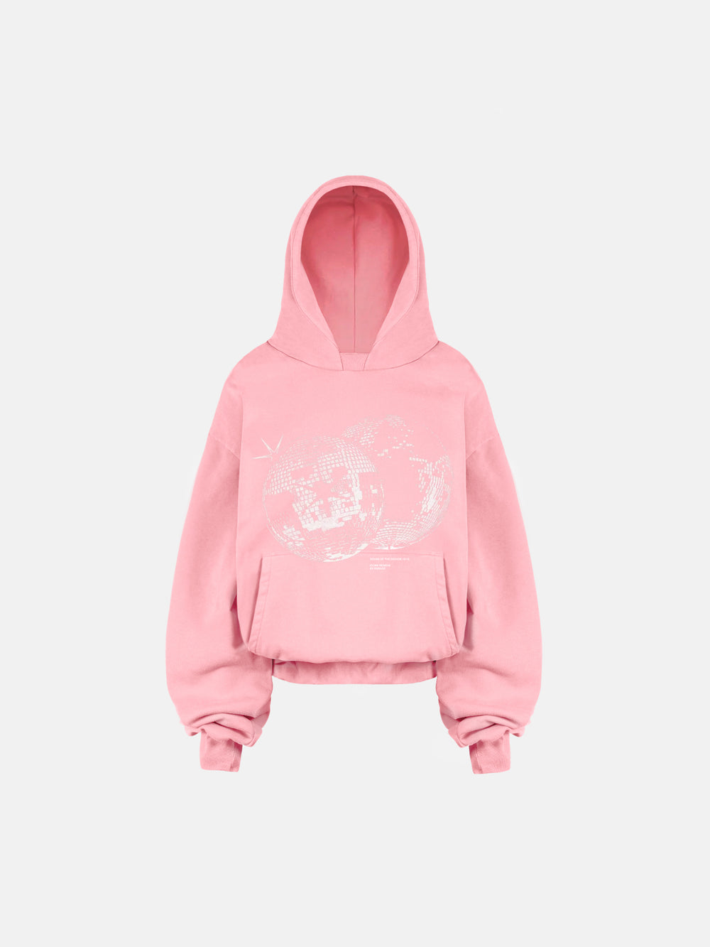 THE DISCO HOODIE - PINK