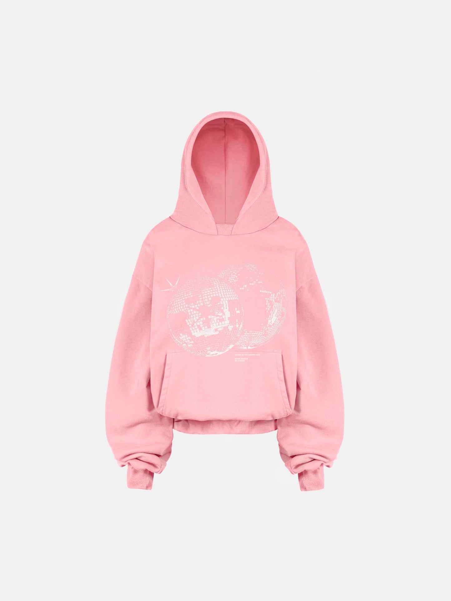 THE DISCO HOODIE - PINK