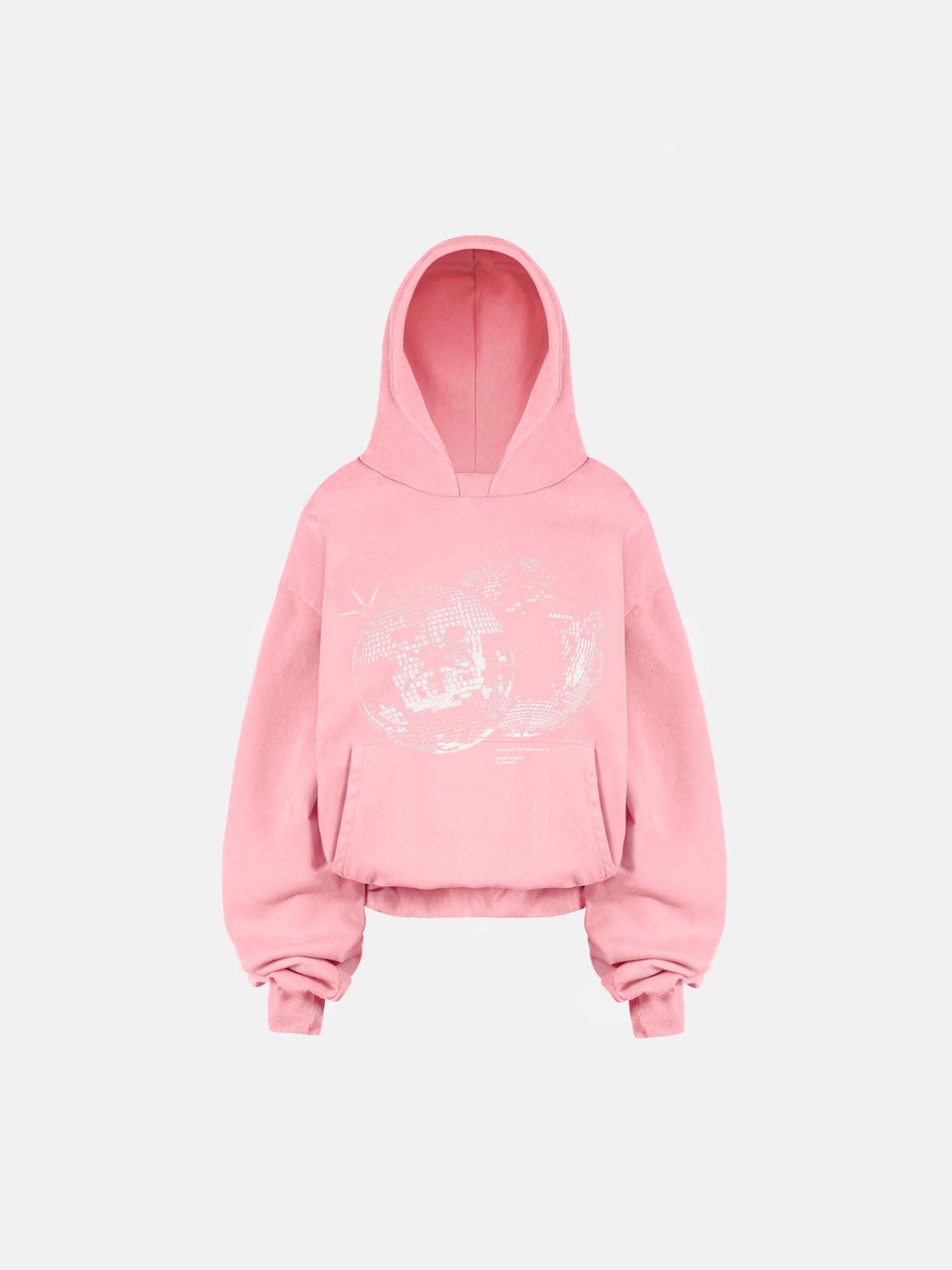 THE DISCO HOODIE - PINK