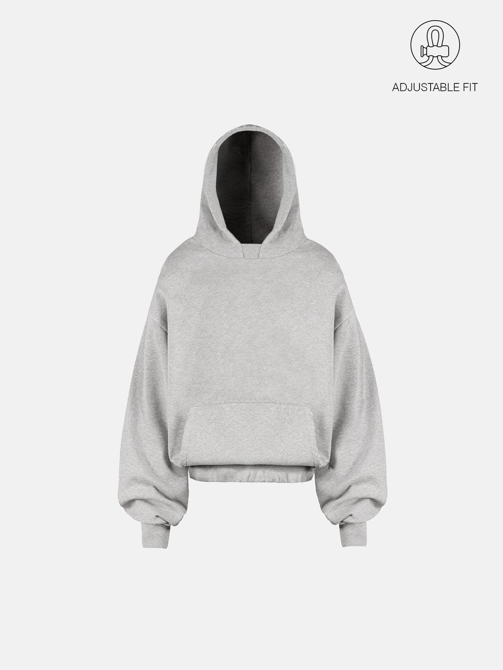 THE BLANC HOODIE - GRAU