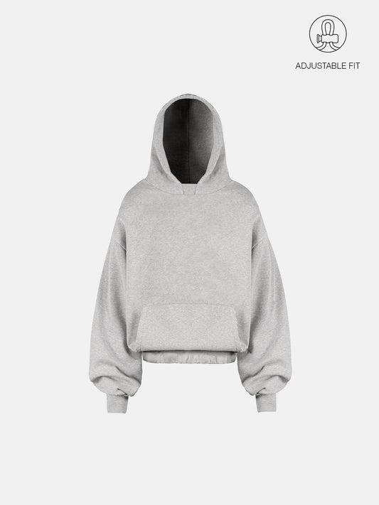 THE BLANC HOODIE - GRAU