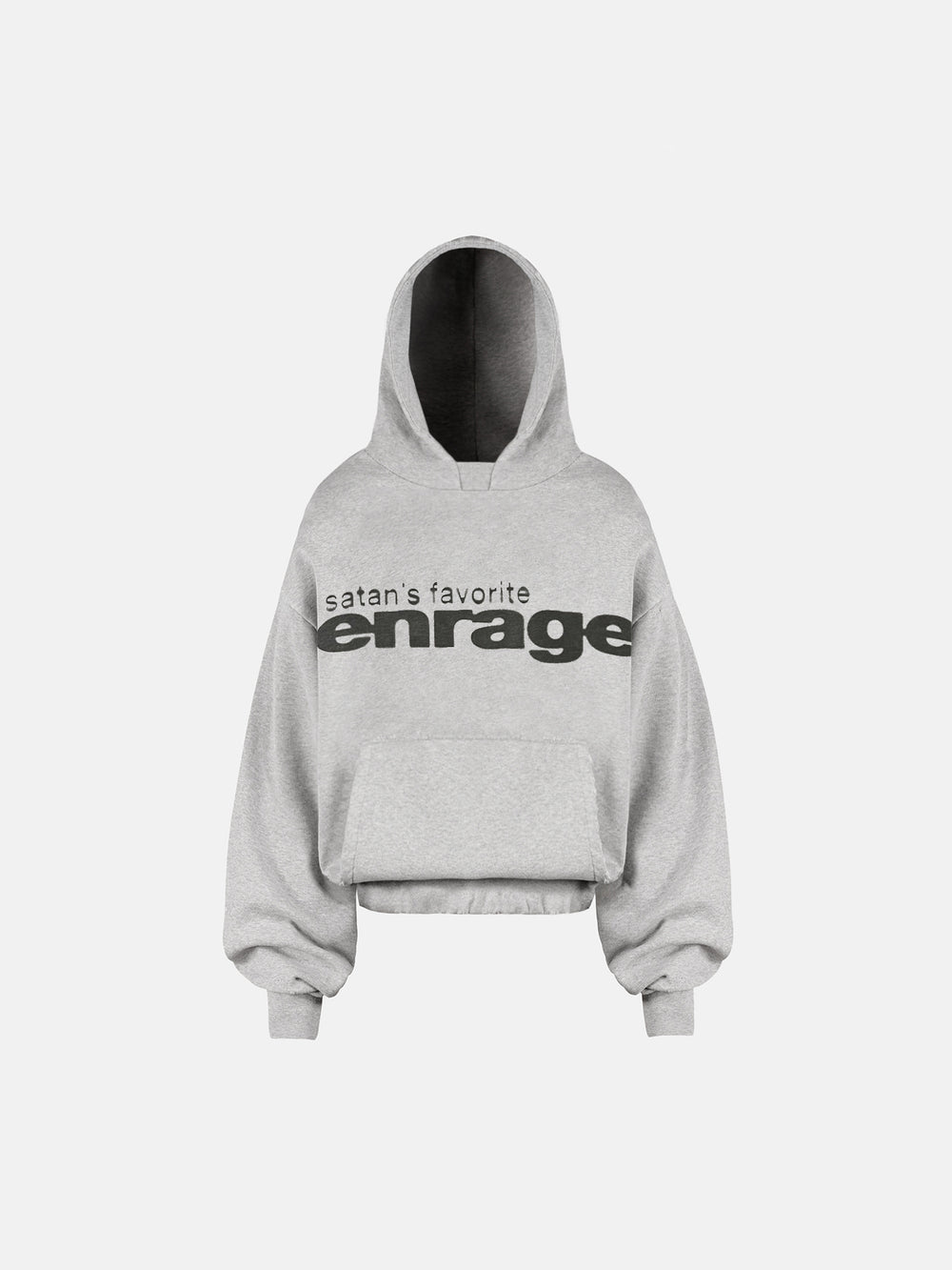THE SATAN'S FAVORITE HOODIE - GRAU