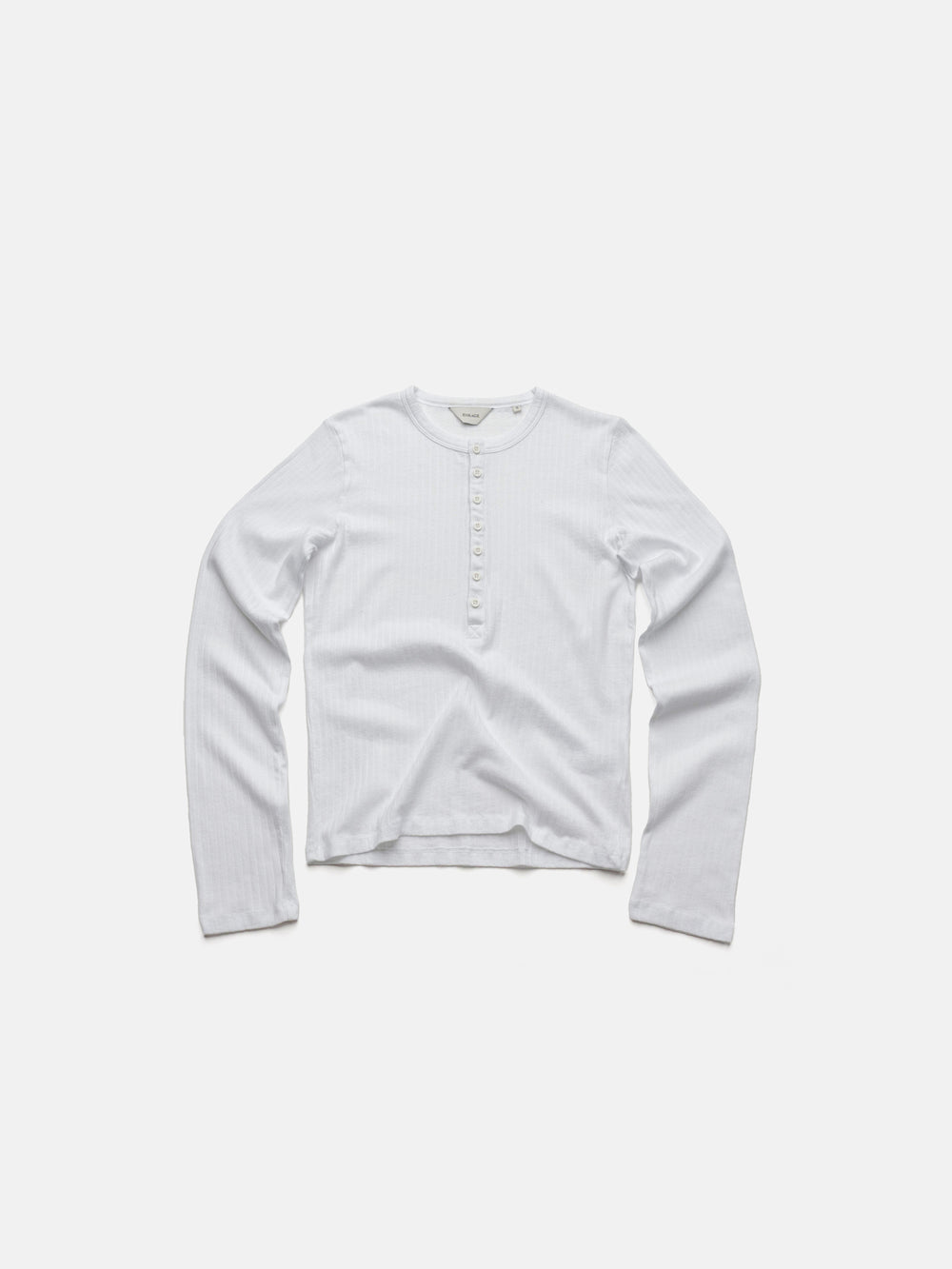 HENLEY LONGSLEEVE - WHITE