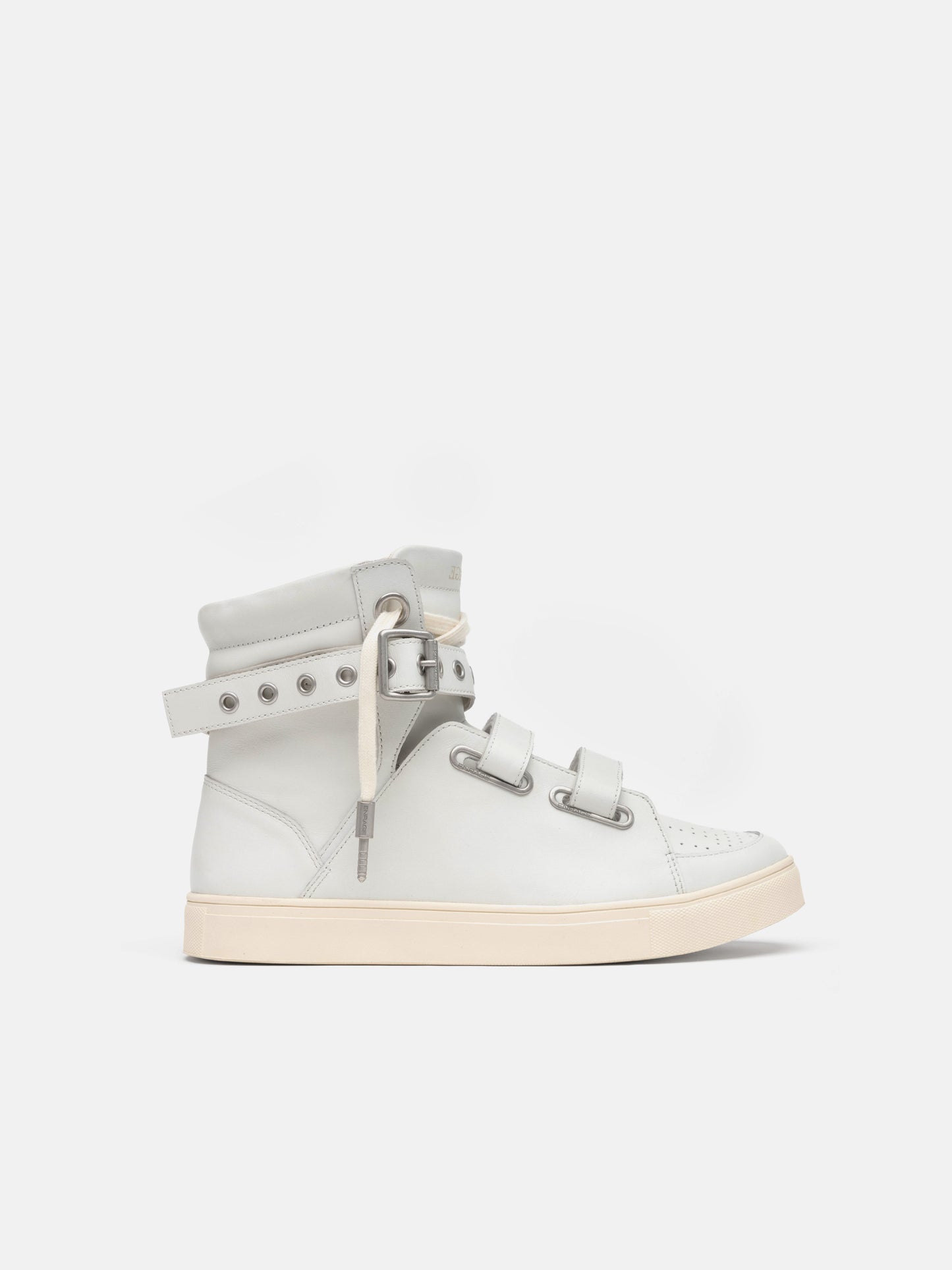 HIGH TOP SNEAKER - WHITE