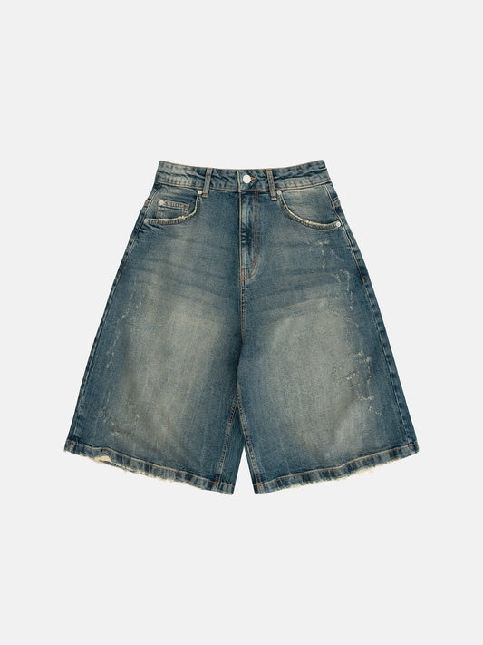 DENIM JORTS - DIRTY BLUE