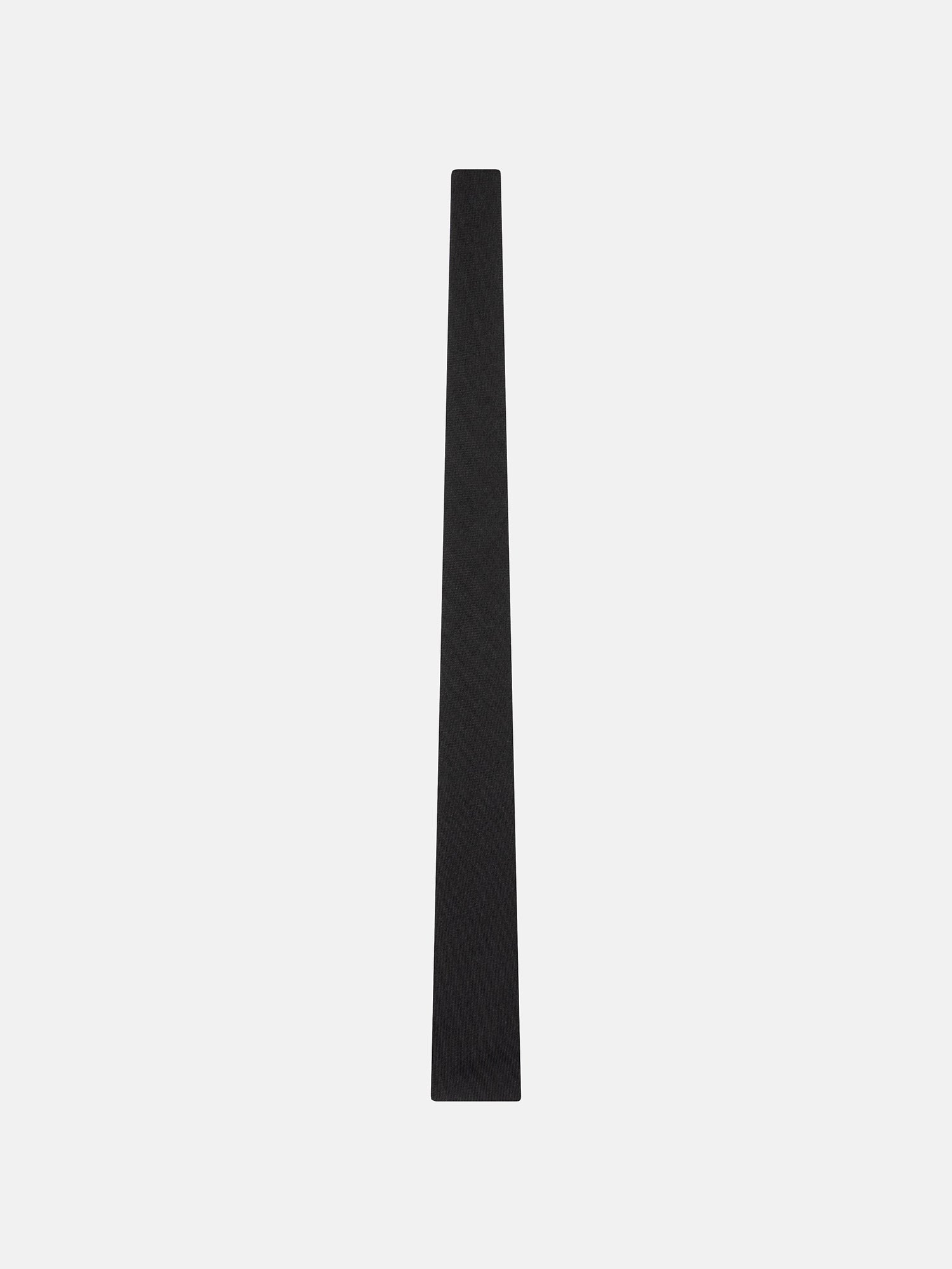 SQUARE TIE - BLACK