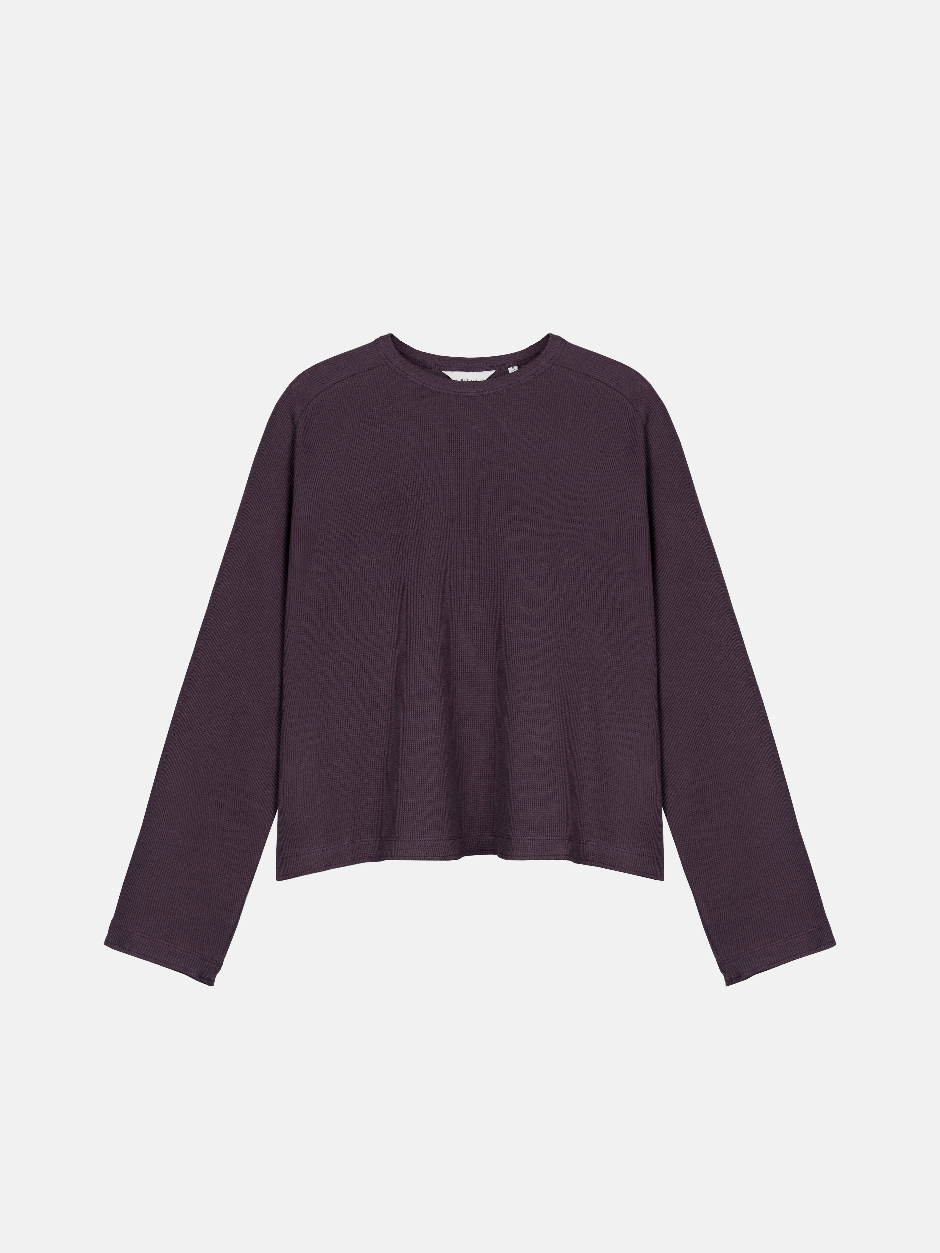 THERMAL LONGSLEEVE - AUBERGINE