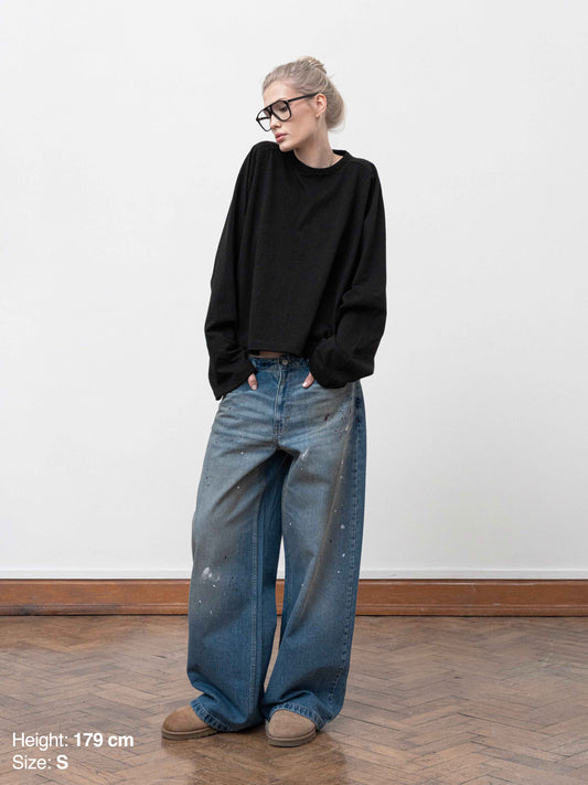 BAGGY LONGSLEEVE - BLACK