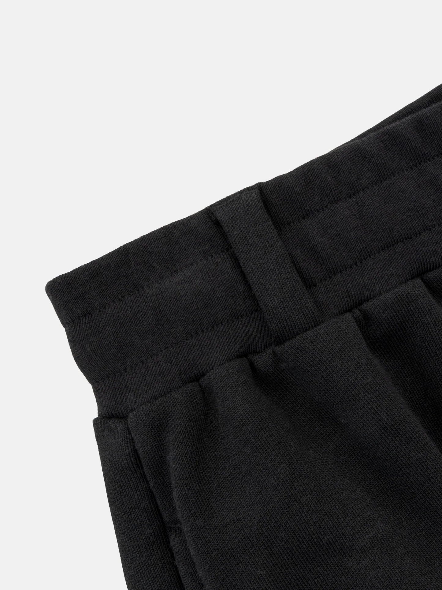 THE BLANC MAXI SHORTS - BLACK