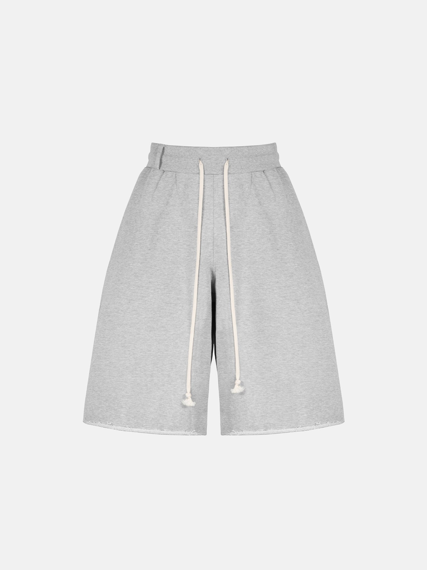 THE BLANC MAXI SHORTS - GRAY