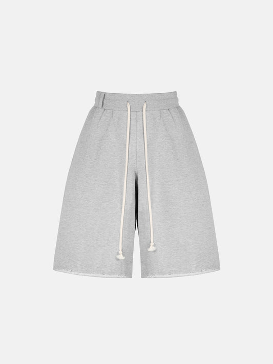 THE BLANC MAXI SHORTS - GRAY