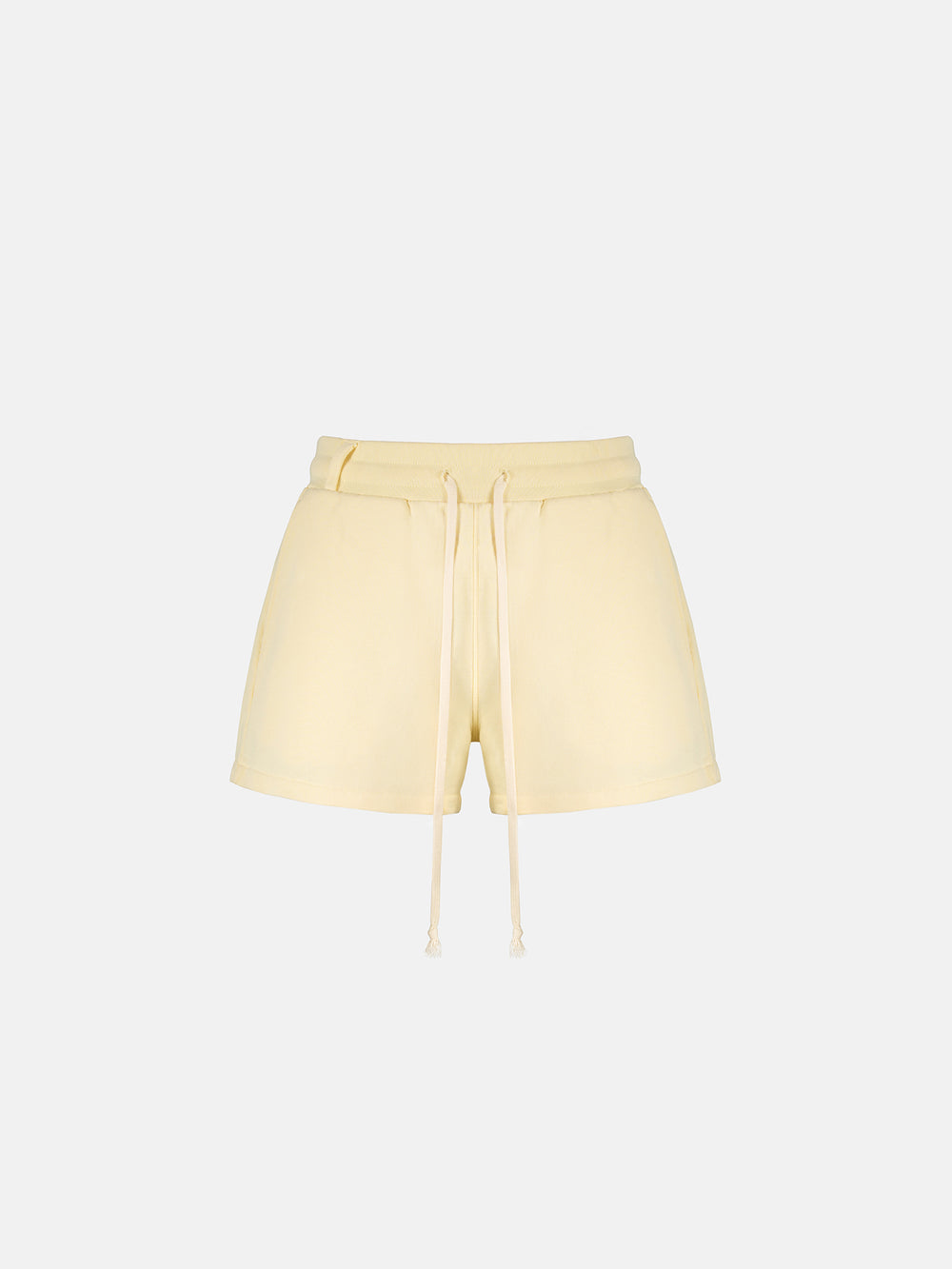 THE BLANC MINI SHORTS - VINTAGE YELLOW
